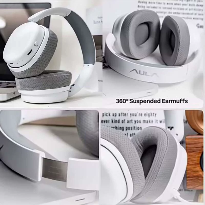 هدست گیمینگ سیمی،بی سیم،بلوتوثی 7.1 کاناله آئولا AULA G7PRO