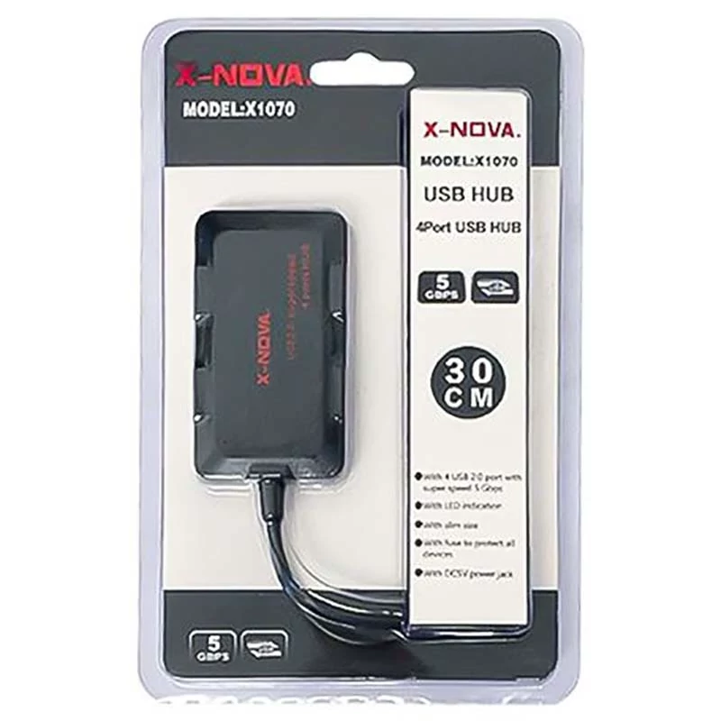 هاب 4 پورت USB2 ایکس نووا X-Nova X1070