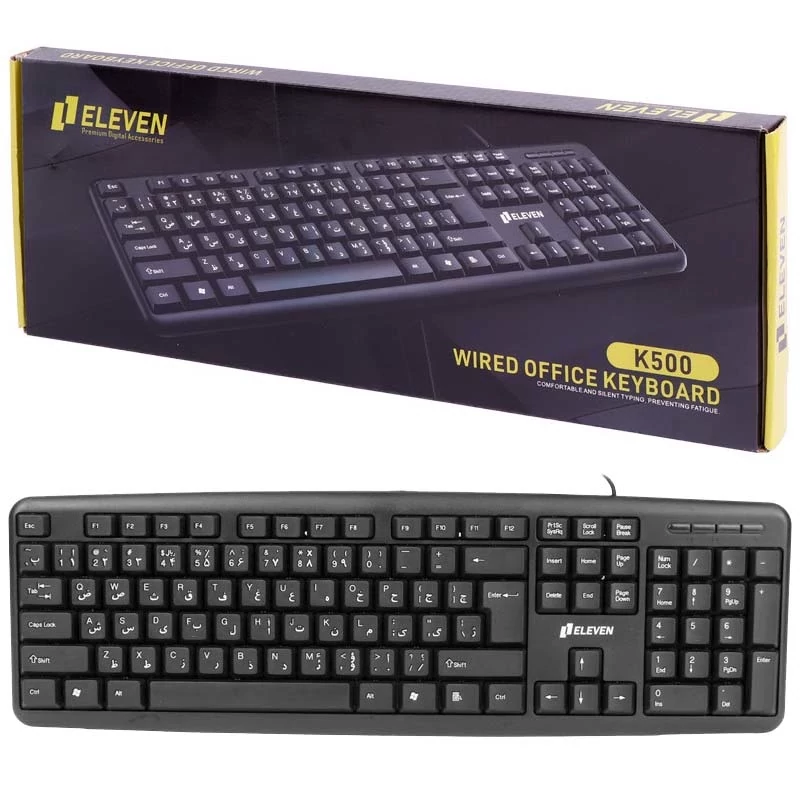 کیبورد سیمی الون ELEVEN K500