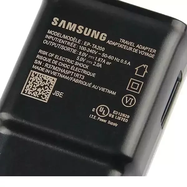 کلگی شارژر Fast سامسونگ SAMSUNG EP-TA200