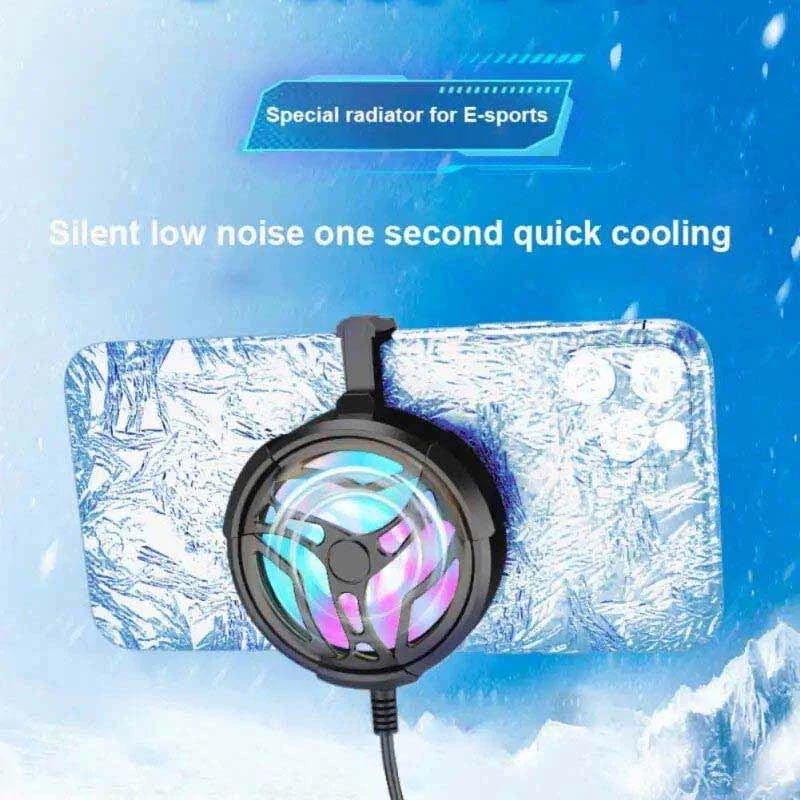 فن خنک کننده موبایل RGB دار AL-01
