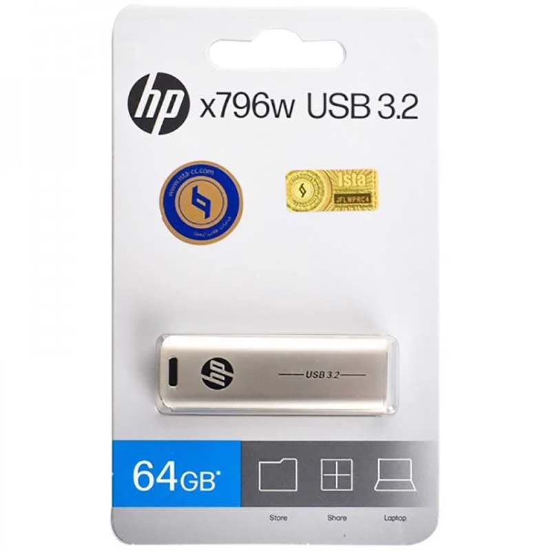فلش 64 گیگ USB3.2 اچ پی HP x796w