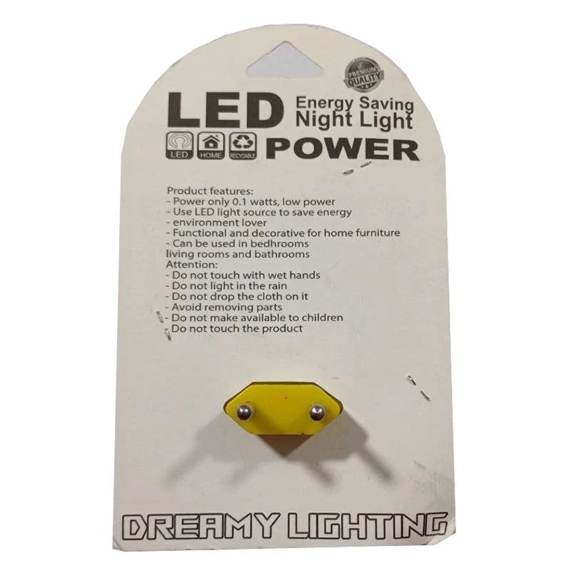 چراغ خواب دو شاخه دار پاور Power طرح باب اسفنجی