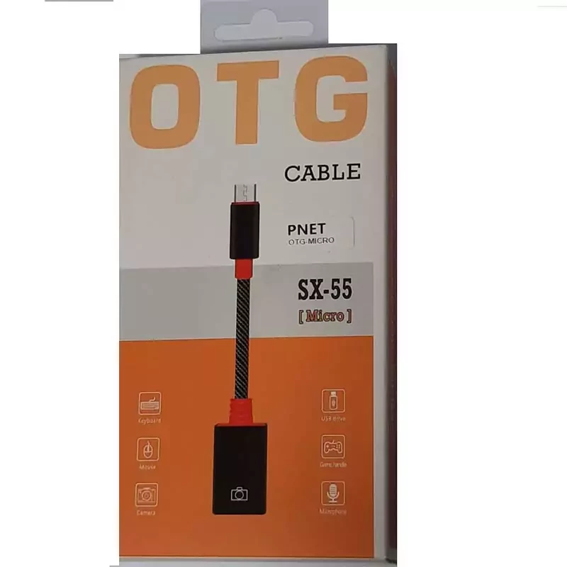 تبدیل میکرو OTG MicroUsb SX-55 کنفی