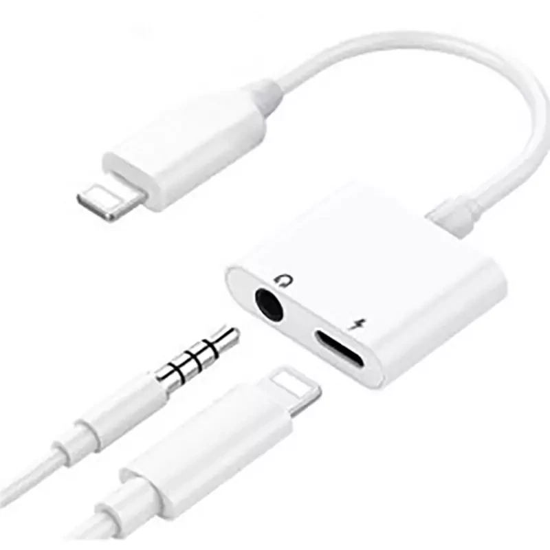 تبدیل Iphone To AUX + Lightning J-009