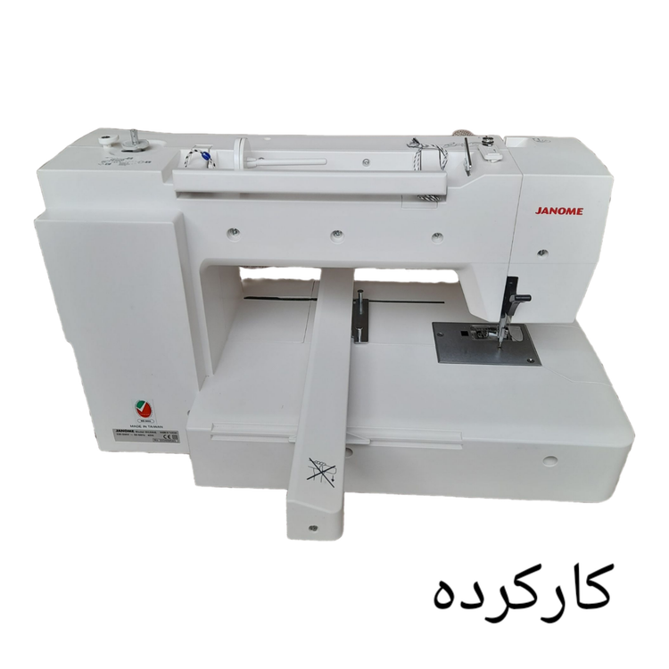 چرخ گلدوزی ژانومه ۵۵۰ کارکرده در حد آکبند