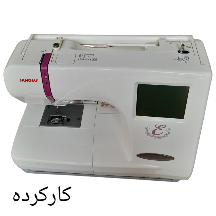 چرخ گلدوزی ژانومه مدل 350e مخصوص اتیکت ( کارکرده )
