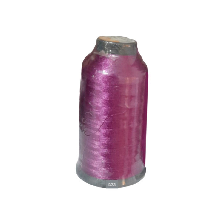 نخ گلدوزی پلیاستر کندل Candle کد 273 رنگ بنفش شرابی روشن