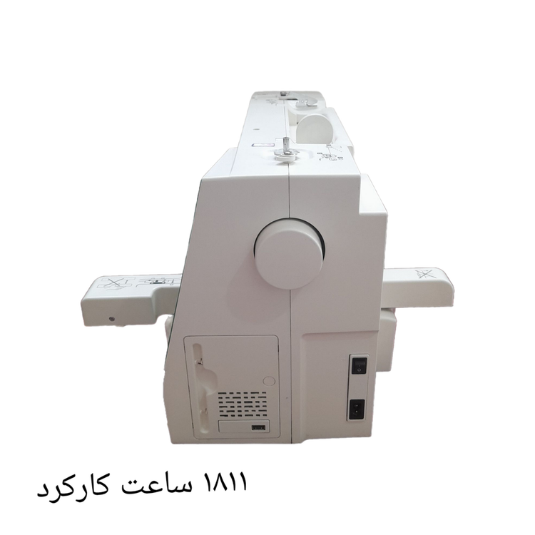 چرخ گلدوزی ژانومه مدل 450 نوار سبز - کارکرده با حدود 1811 ساعت کارکرد واقعی