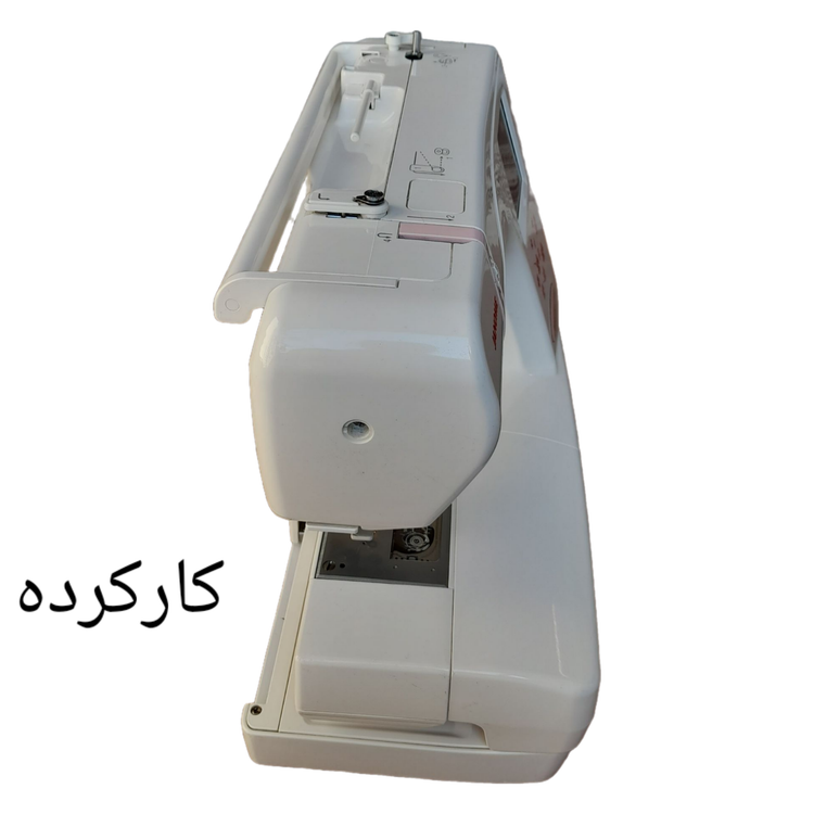 چرخ گلدوزی ژانومه مدل 370: بهترین انتخاب برای طراحی و اتیکت زدن روی لباسهای بچهگانه و ملافهها( کارکرده )