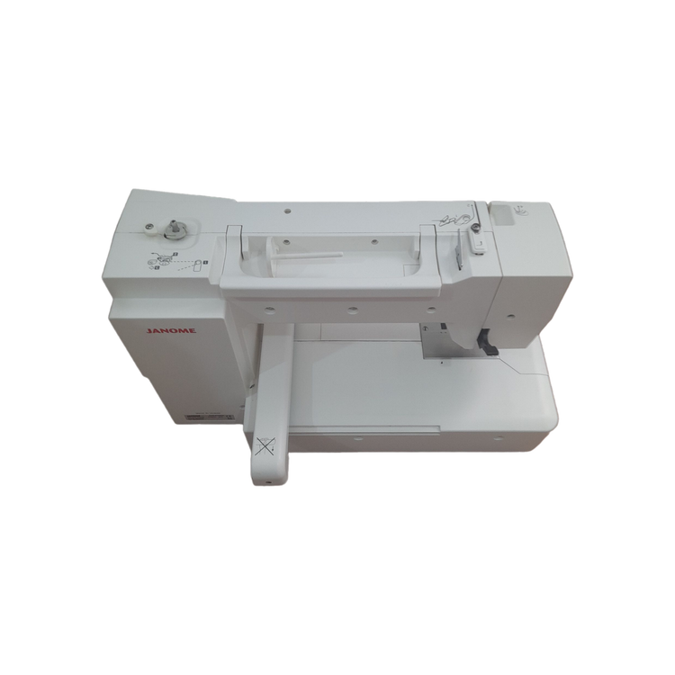 چرخ گلدوزی ژانومه مدل 450 نوار سبز - کارکرده با 2900 ساعت کارکرد واقعی