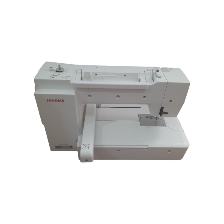 چرخ گلدوزی ژانومه مدل 450 نوار سبز - کارکرده با 2900 ساعت کارکرد واقعی