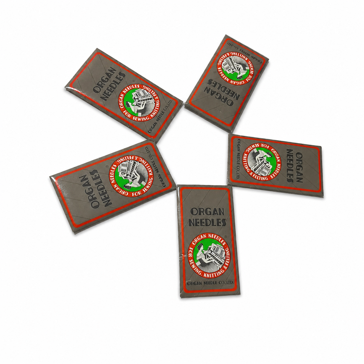 سوزن ژرسه دوز اصل ارگان چرخ خانگی HA11 DP سایز 11 بسته 10 عددی