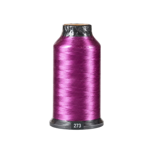 نخ گلدوزی پلیاستر کندل Candle کد 273 رنگ بنفش شرابی روشن