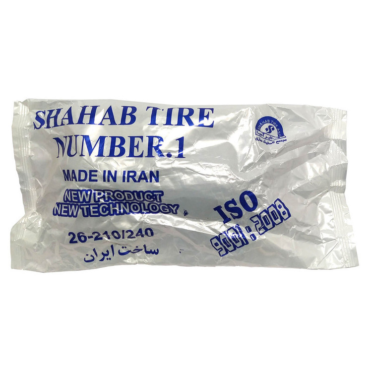 تیوب دوچرخه شهاب تایر کد 240/210-26