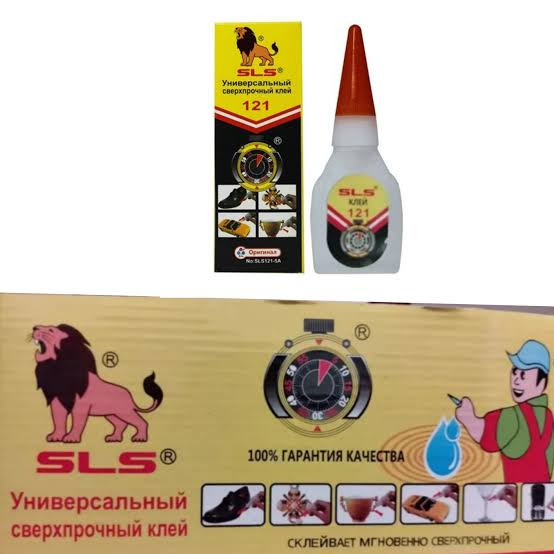 جعبه و بطری چسب فوری سیانواکریلات SLS مدل 121
