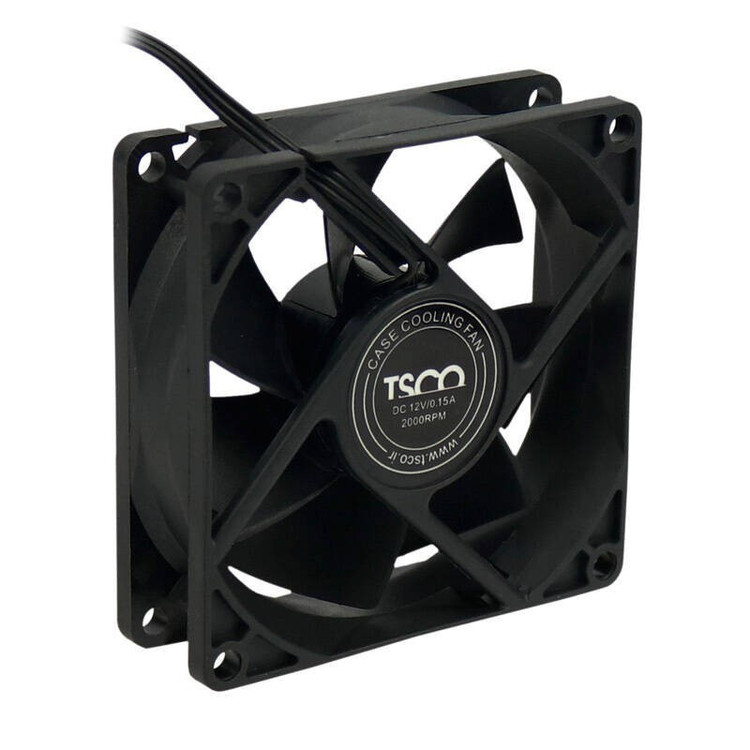 خنککننده کیس کامپیوتر TSCO T-FAN 02 با بدنه مقاوم