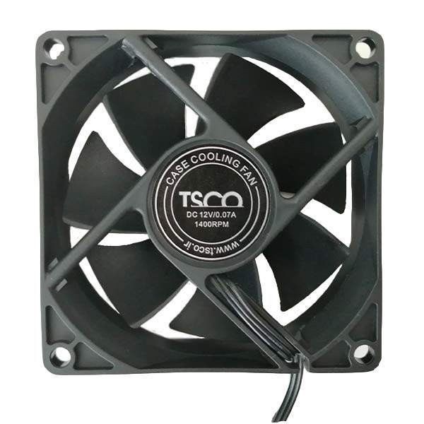 خنککننده کیس کامپیوتر TSCO T-FAN 02 با بدنه مقاوم