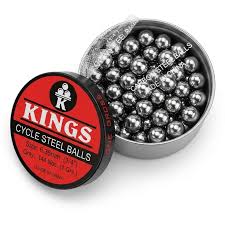 ساچمه فولادی دوچرخه KINGS سایز 6.35 میلی‌متر - بسته 144 عددی