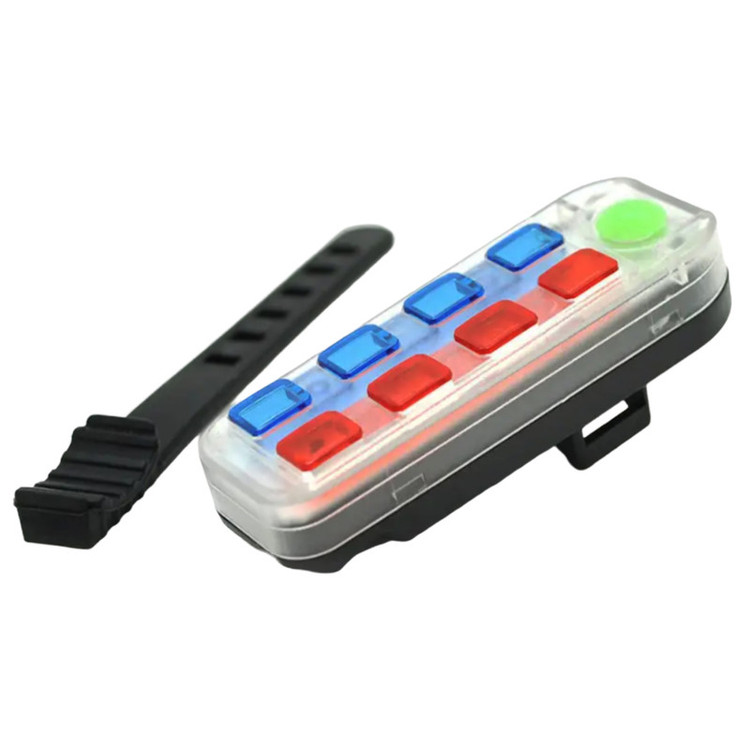 چراغ هشدار ایمنی دوچرخه سواری با پورت USB