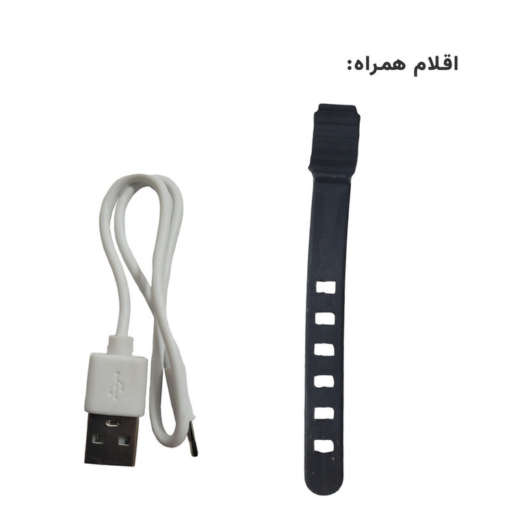 چراغ عقب دوچرخه قرمز و آبی پلیسی QIXUN