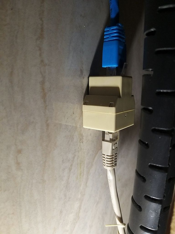 مبدل 1 به 2 RJ45 مدل B-12 اسپلیتر شبکه