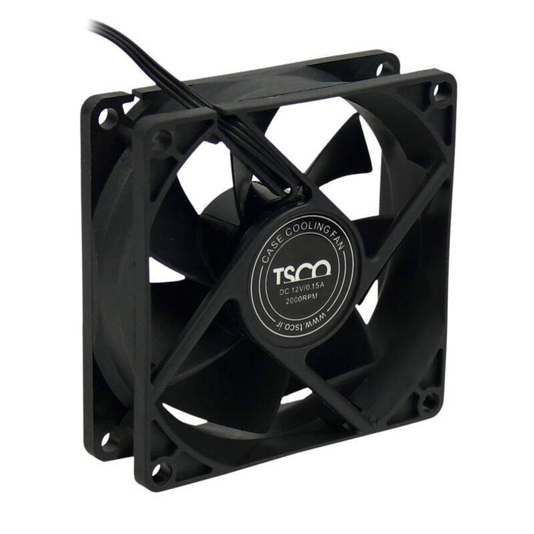 فن کیس تسکو مدل T-FAN 02 سایز 80 در 80 میلی متر