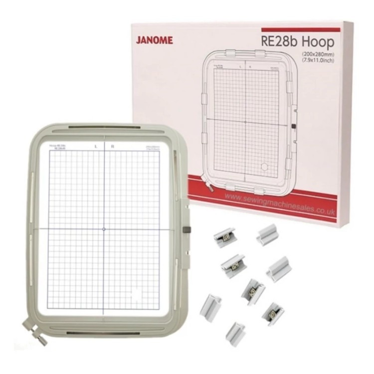 کارگاه گلدوزی ژانومه مدل RE28b (سایز 28 20) - اورجینال